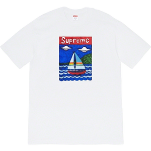 Supreme Sailboat Tee - White