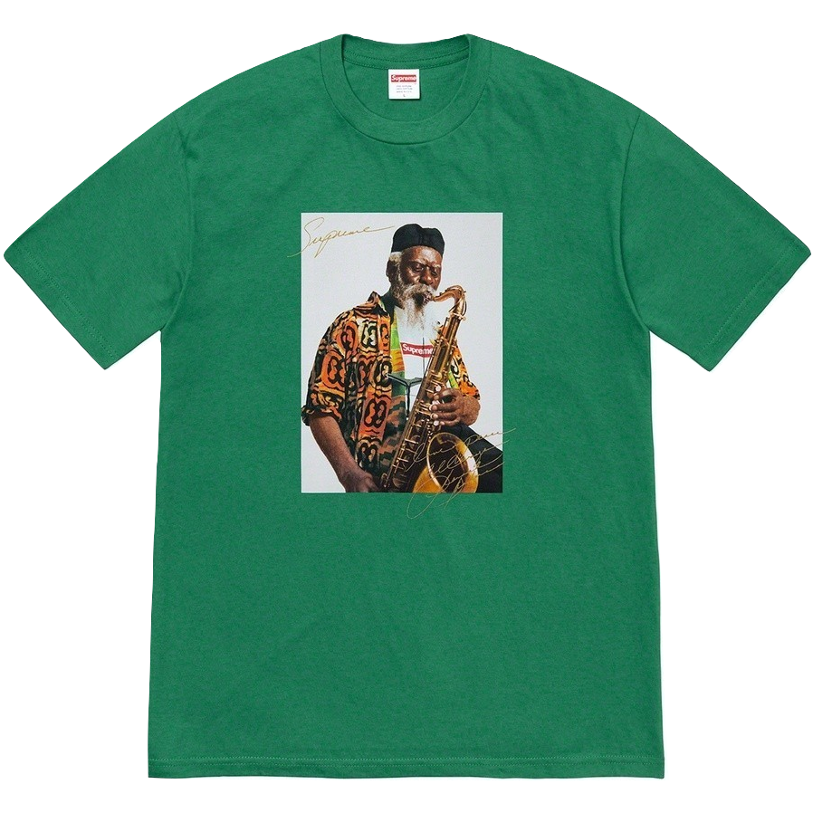 Supreme Pharoah Sanders Tee - Light Pine Supreme