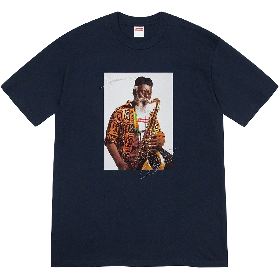 Supreme Pharoah Sanders Tee - Navy Supreme