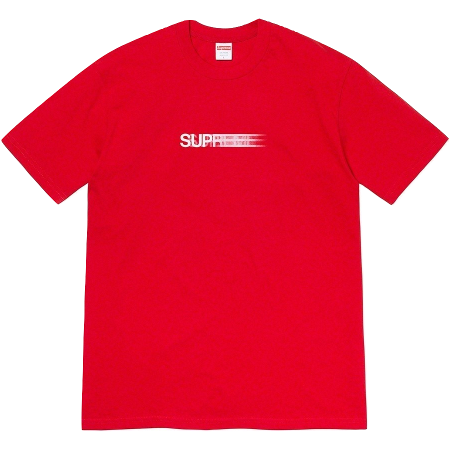 Supreme Motion Logo Tee - Red Supreme