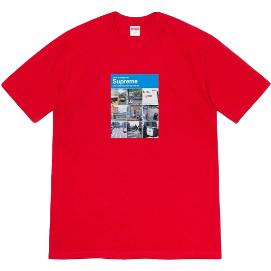 Supreme Verify Tee - Red - Used