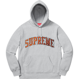 Supreme Water Arc Hooded Sweatshirt - Heather Grey