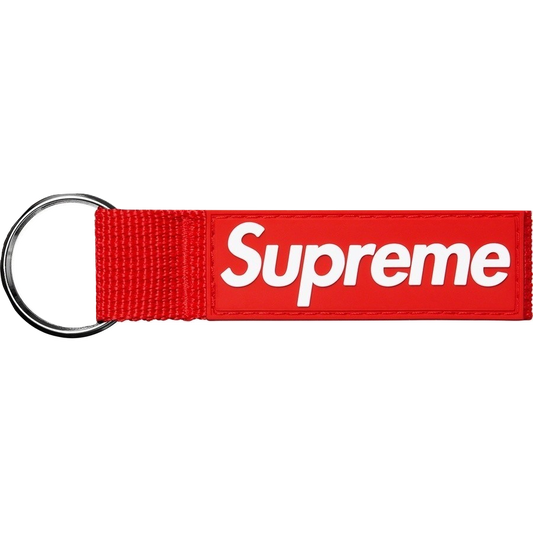 Supreme Webbing Keychain - Red