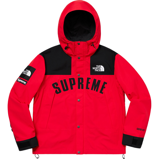 Supreme x The North Face Arc Logo Mountain Parka - Red - Used