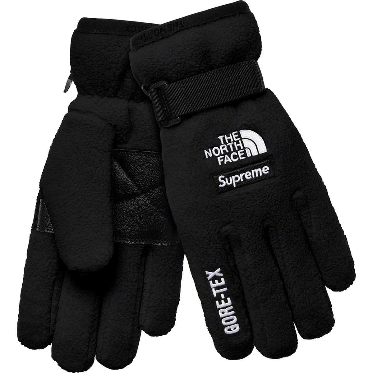 Supreme x The North Face RTG Fleece Glove - Black Supreme