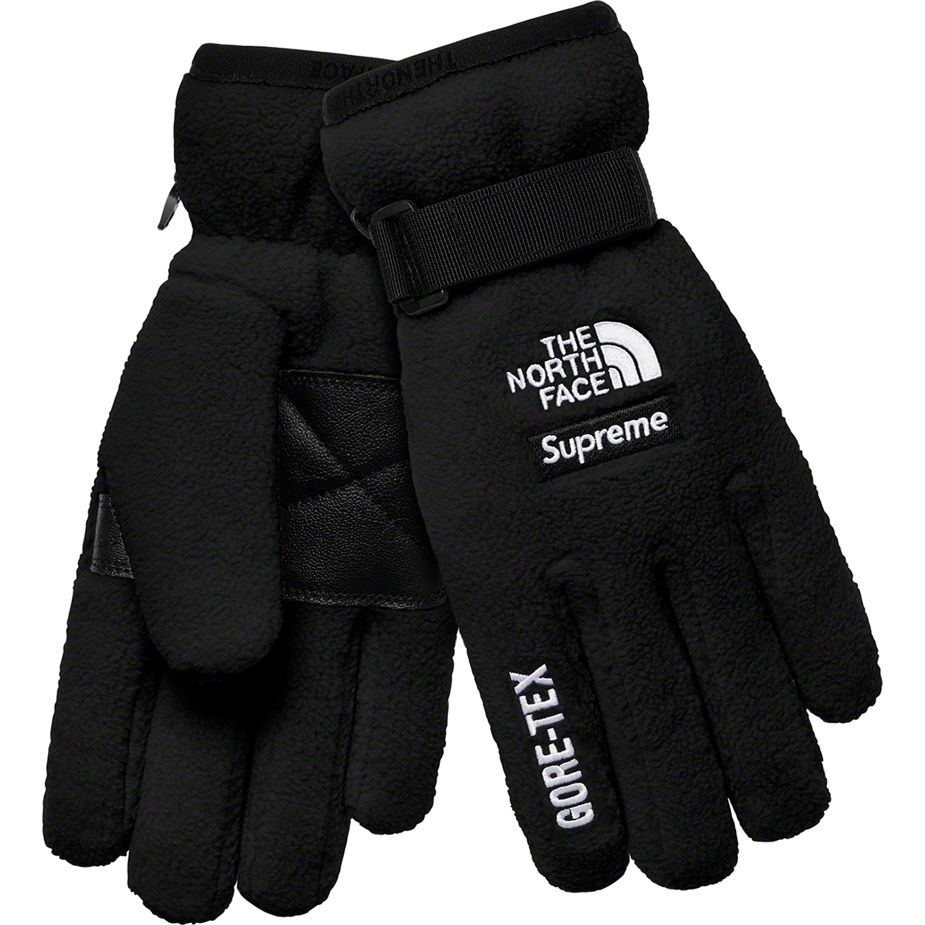 Supreme x The North Face RTG Fleece Glove - Black