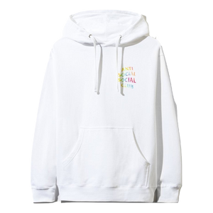 Anti Social Social Club Thai Dye Hoodie - White Anti Social Social Club