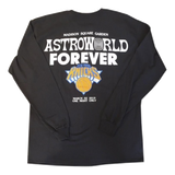 Travis Scott Astroworld x New York City Knicks L/S - Black