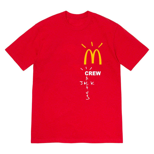 Travis Scott x McDonald's Crew T-shirt - Red - Used