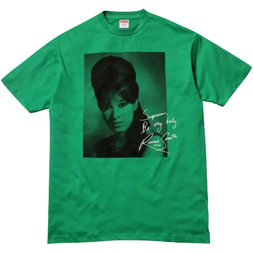 Supreme Ronnie Spector Tee - Green - Used Supreme