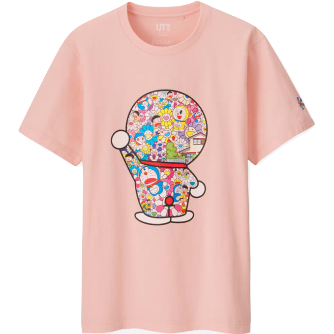 Uniqlo x Takashi Murakami x Doraemon Graphic Tee - Pink Uniqlo
