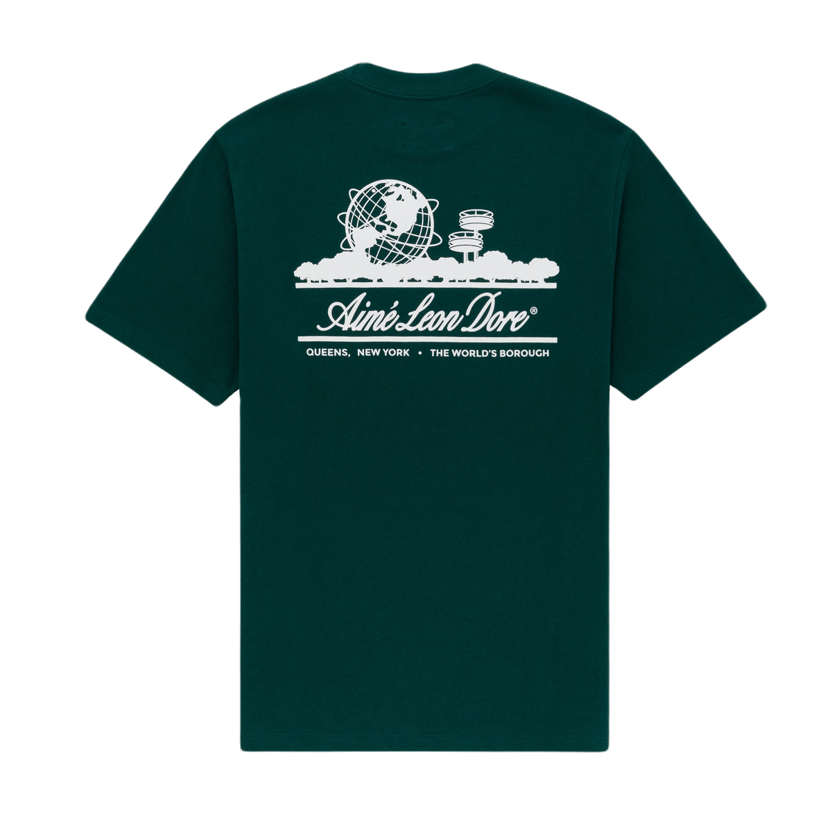 Aime Leon Dore Unisphere Tee - Green - Used Aime Leon Dore