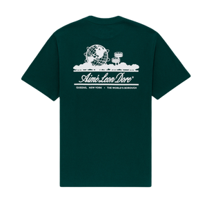 Aime Leon Dore Unisphere Tee - Green - Used Aime Leon Dore