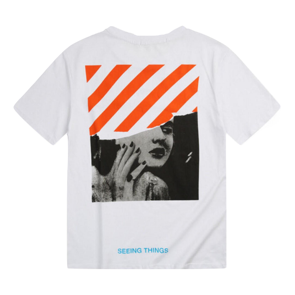 Off-White Seeing Things Tee White – Grails SF - Main Image