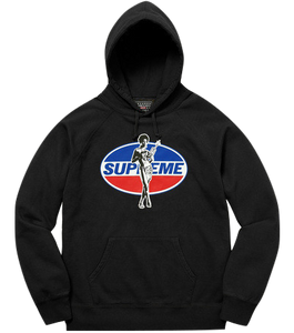 Supreme/HYSTERIC GLAMOUR Raglan Hooded Sweatshirt - Black
