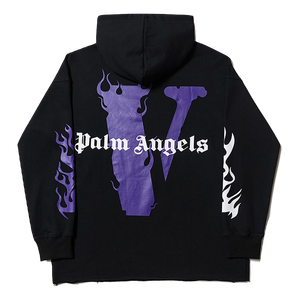 VLone x Palm Angels Hoodie - Black/Purple VLone