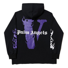 VLone x Palm Angels Hoodie - Black/Purple