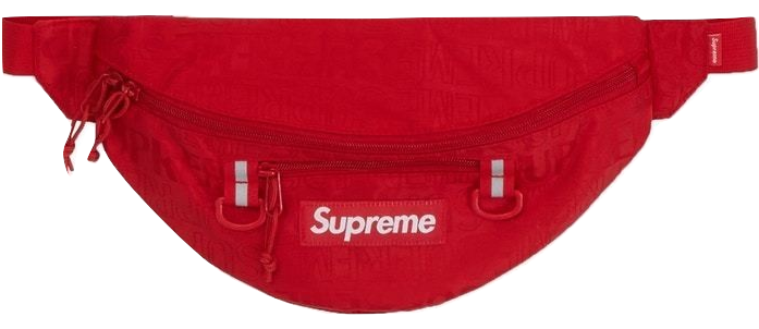 Supreme Waist Bag - Red SS19