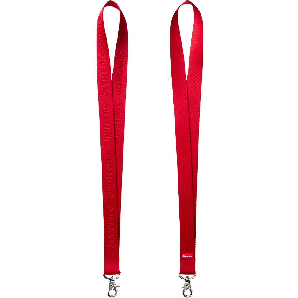 Supreme Nylon Lanyard - Red