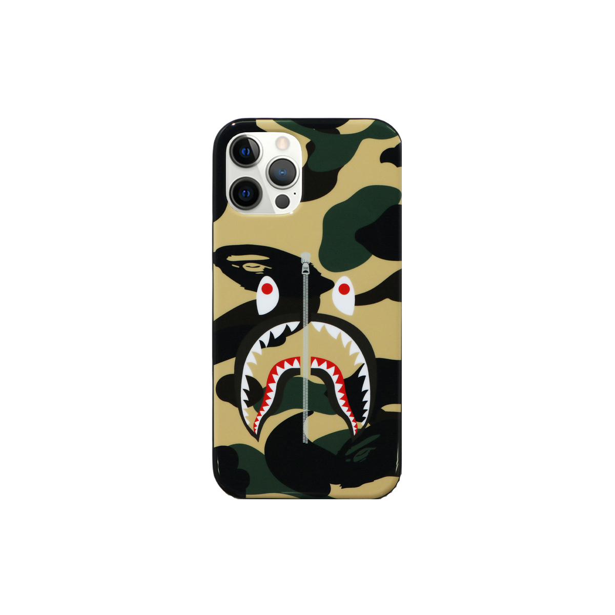 A Bathing Ape 1st Camo Shark iPhone 12 / 12 Pro Case - Yellow Bape