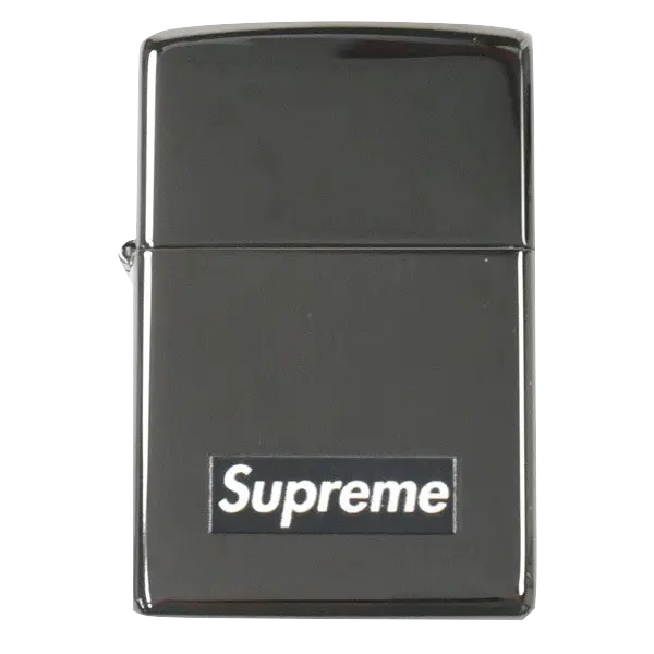 Supreme Ebony Zippo - Gunmetal Supreme