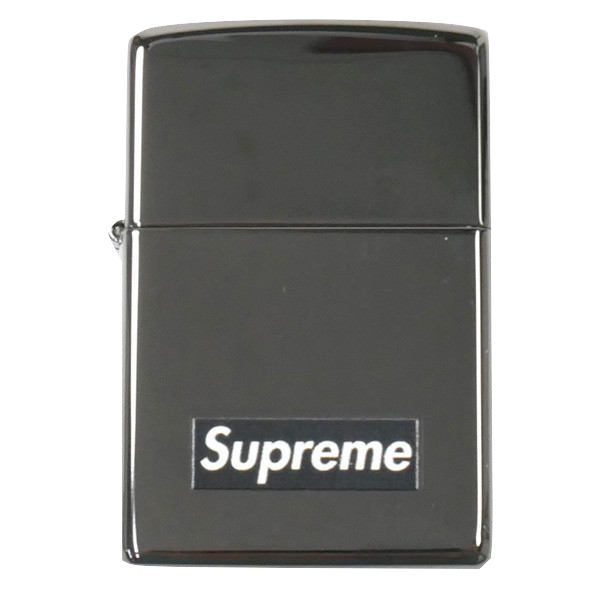 Supreme Ebony Zippo - Gunmetal