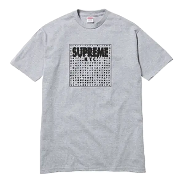 Supreme Zodiac Tee (SS12) - Gray Supreme