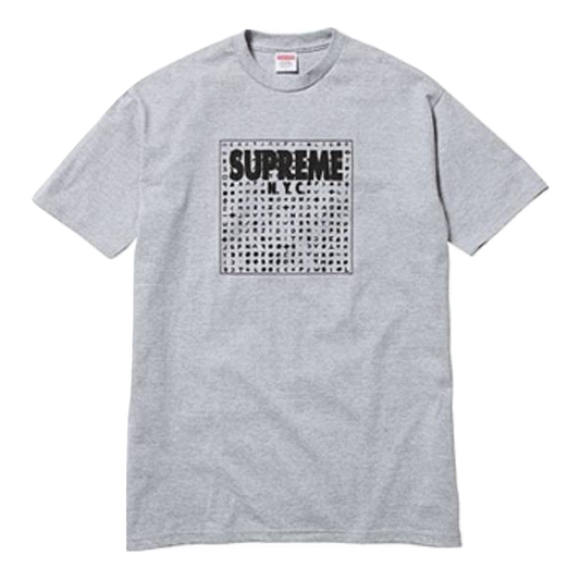 Supreme Zodiac Tee (SS12) - Gray - Used